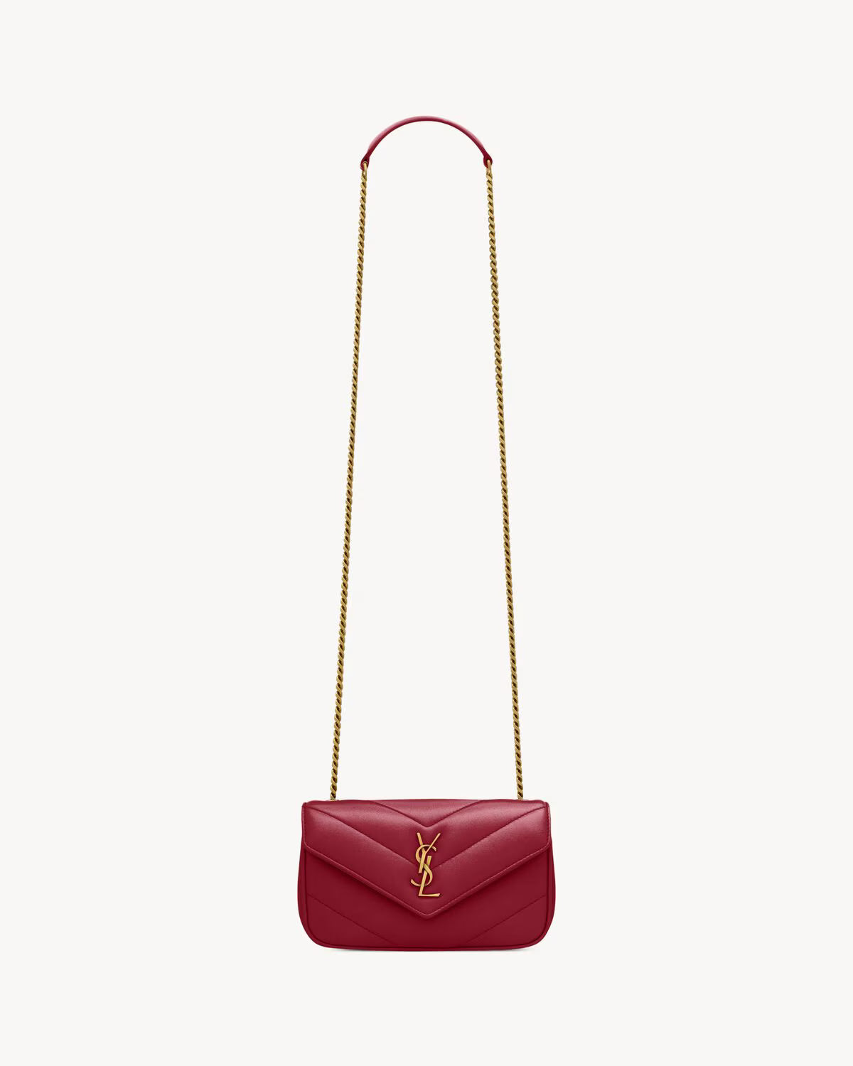 YSL Loulou mini bag made of lambskin