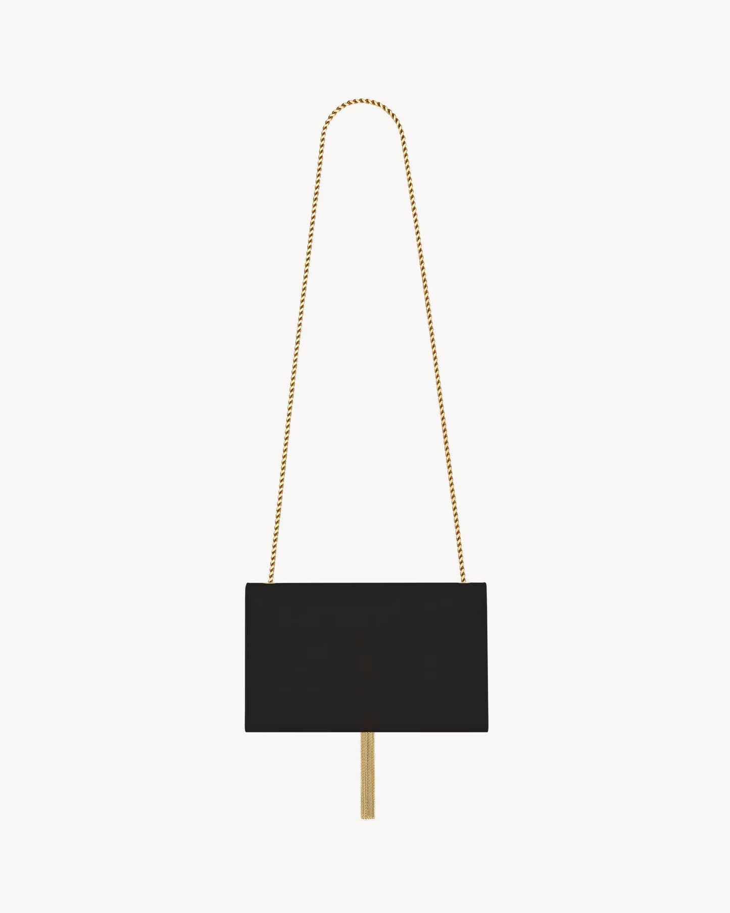 YSL KATE MEDIUM TASSEL IN CROCODILE-EMBOSSED LEATHER