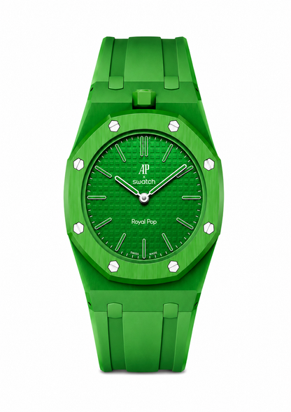 Boceramic Rubber Strap Case For AP x Swatch Royal