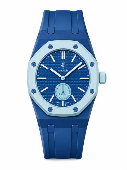 Boceramic Rubber Strap Case For AP x Swatch Royal
