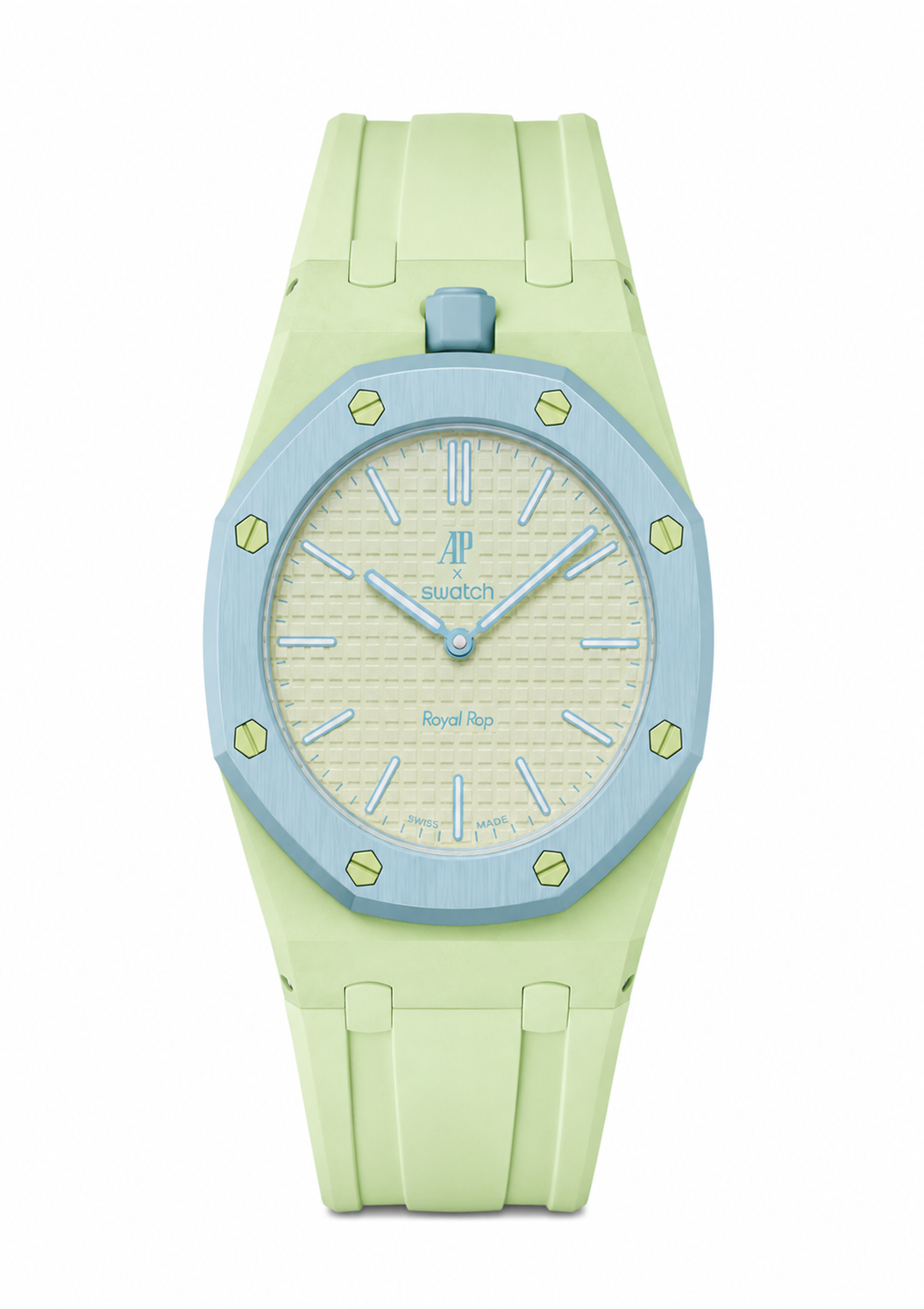Boceramic Rubber Strap Case For AP x Swatch Royal