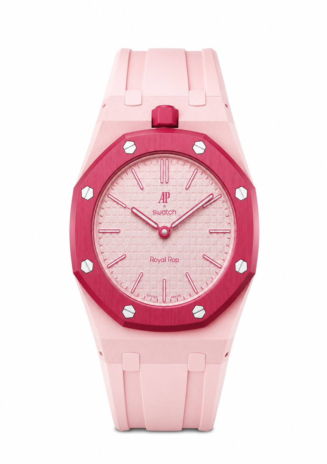 Boceramic Rubber Strap Case For AP x Swatch Royal