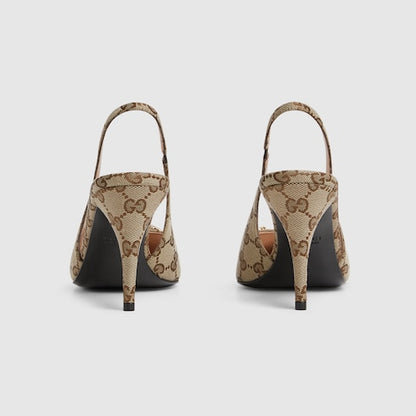 GG slingback pump with Horsebit