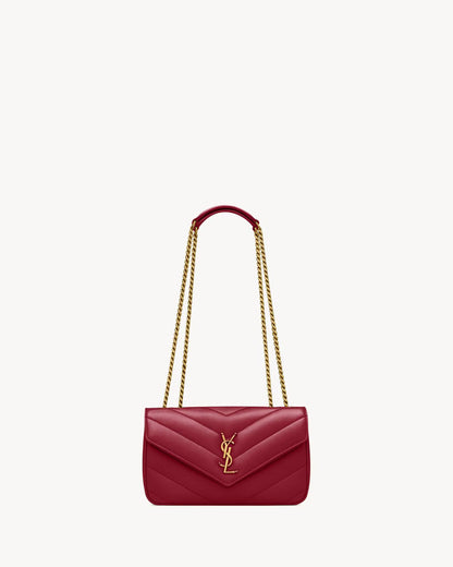 YSL Loulou Small in Matelassé lambskin