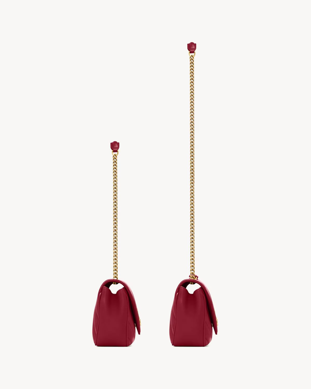 YSL Loulou Small in Matelassé lambskin