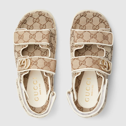 GG Women's sandal with Double G