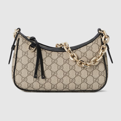 Gucci GG Emblem small shoulder bag