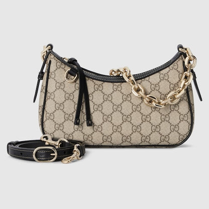 Gucci GG Emblem small shoulder bag