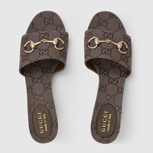 GG Women's slide sandal with Horsebit