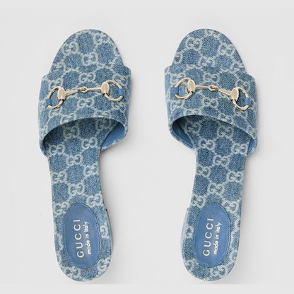 GG Women's slide sandal with Horsebit
