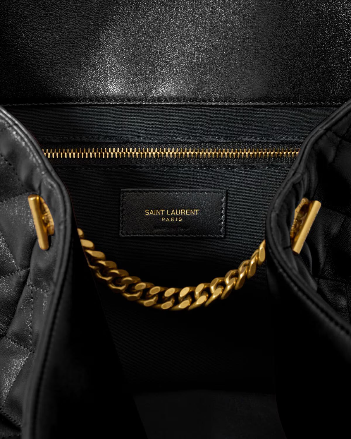 YSL Medium Icare quilted nappa leather bag