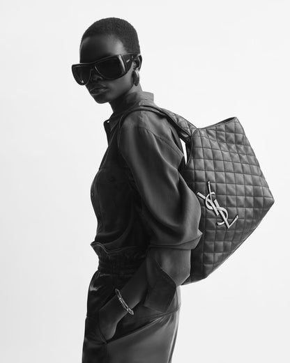 YSL Medium Icare quilted nappa leather bag