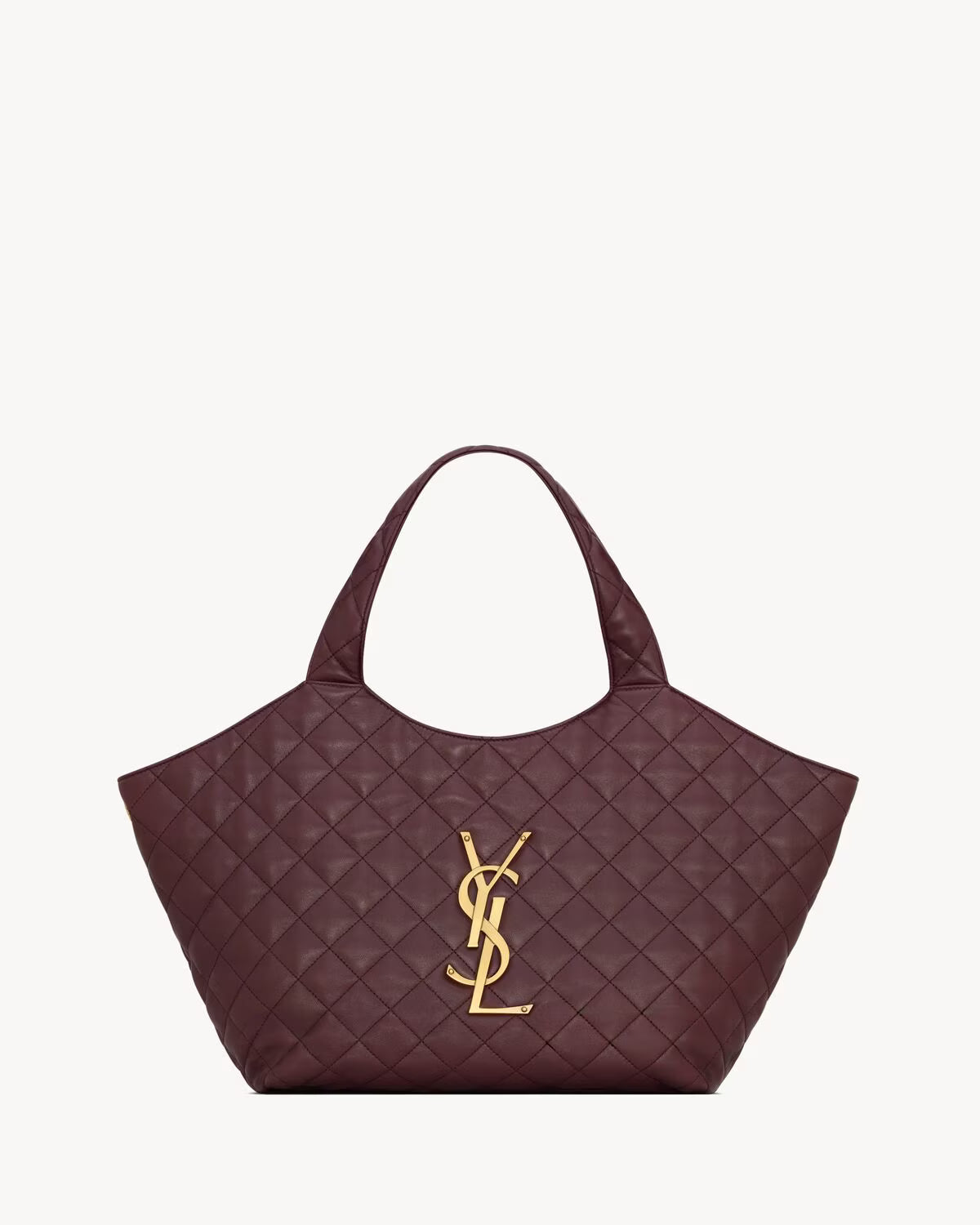 YSL Medium Icare quilted nappa leather bag