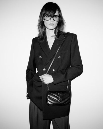 YSL Loulou mini bag made of lambskin