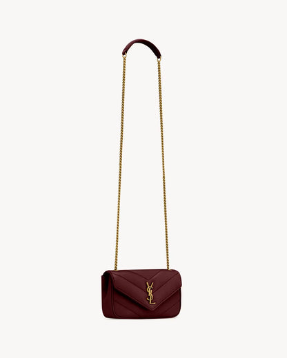 YSL Loulou mini bag made of lambskin