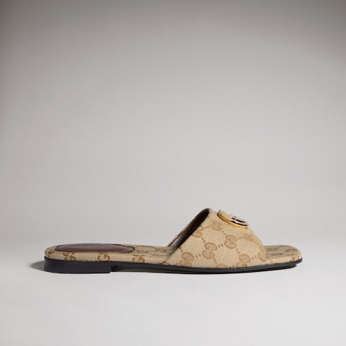 GG Women's slide sandal with Double G