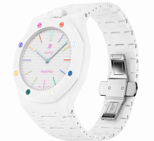Boceramic Rubber Strap Case For AP x Swatch Royal