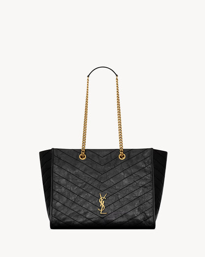 YSL NIKI shopping in vintage leather