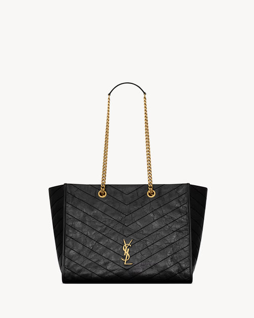 YSL NIKI shopping in vintage leather