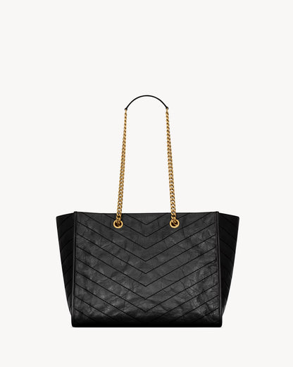 YSL NIKI shopping in vintage leather