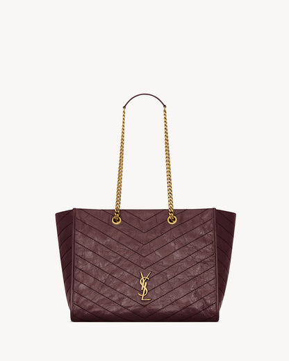 YSL NIKI shopping in vintage leather
