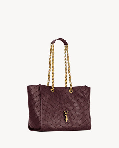 YSL NIKI shopping in vintage leather