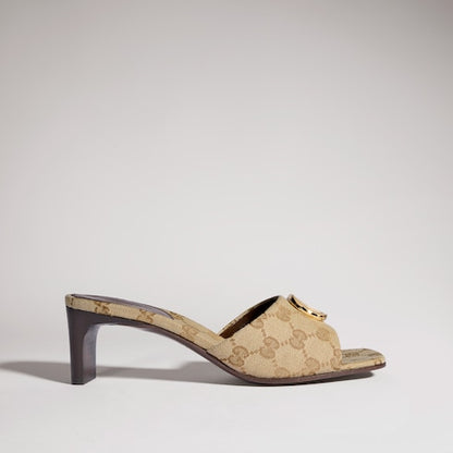 GG Women's slide sandal with Double G