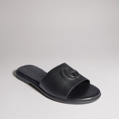 GG Women's slide sandal with Double G