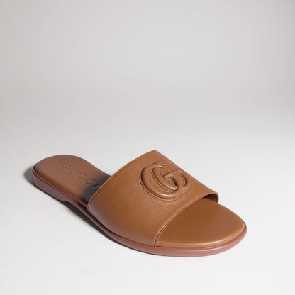 GG Women's slide sandal with Double G