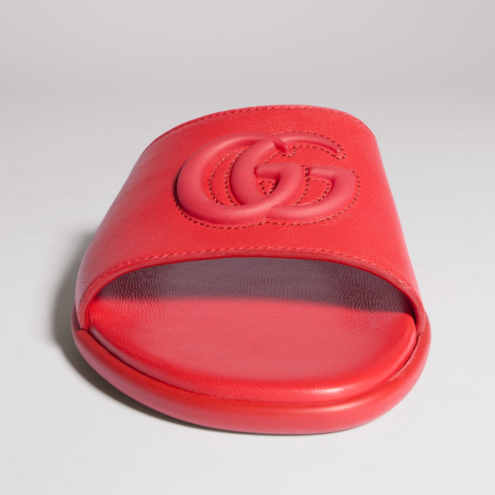 GG Women's slide sandal with Double G