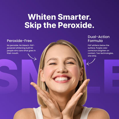 Dr. Dent Purple Teeth Whitening Strips – Fast Results, Zero Sensitivity