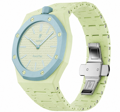 Boceramic Rubber Strap Case For AP x Swatch Royal
