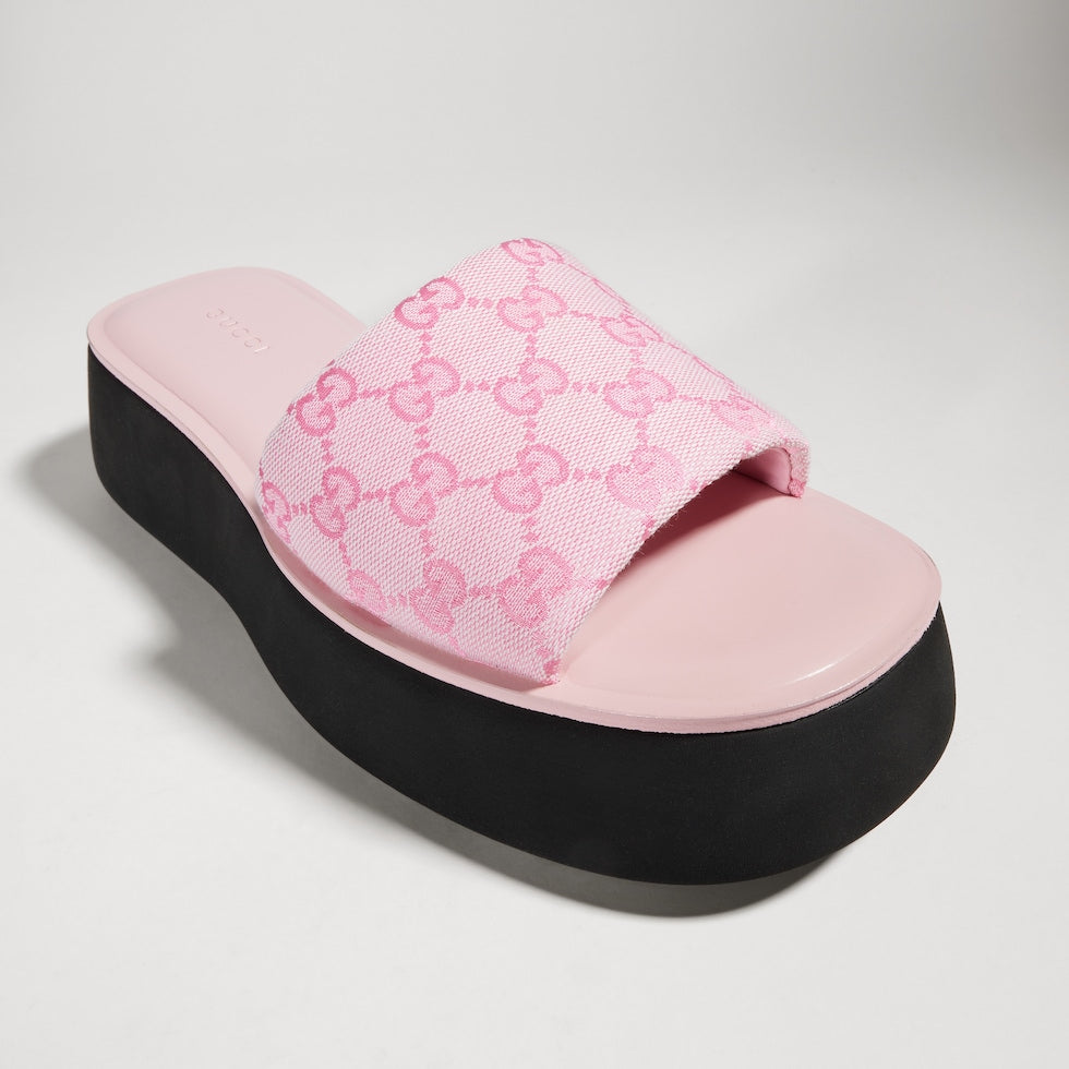 GG Women's flatform slide sandal