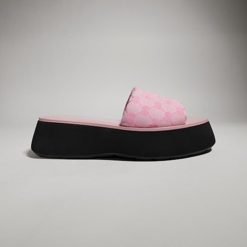 GG Women's flatform slide sandal