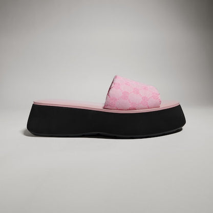 GG Women's flatform slide sandal