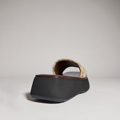 GG Women's flatform slide sandal