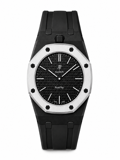 Boceramic Rubber Strap Case For AP x Swatch Royal