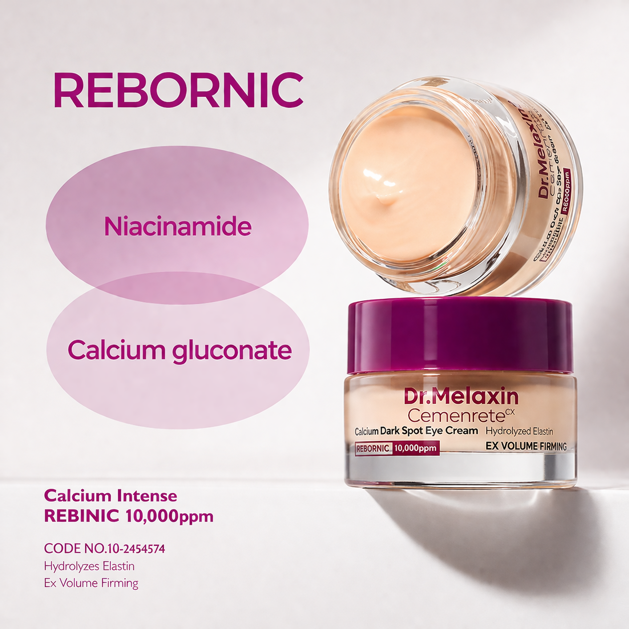 Dr Melaxin – Calcium Dark Spot Cover Eye Cream