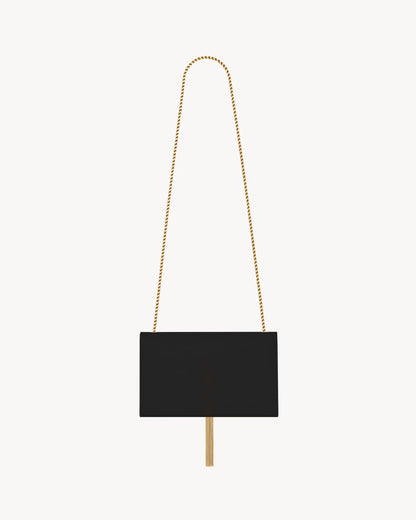 YSL KATE MEDIUM TASSEL IN CROCODILE-EMBOSSED LEATHER