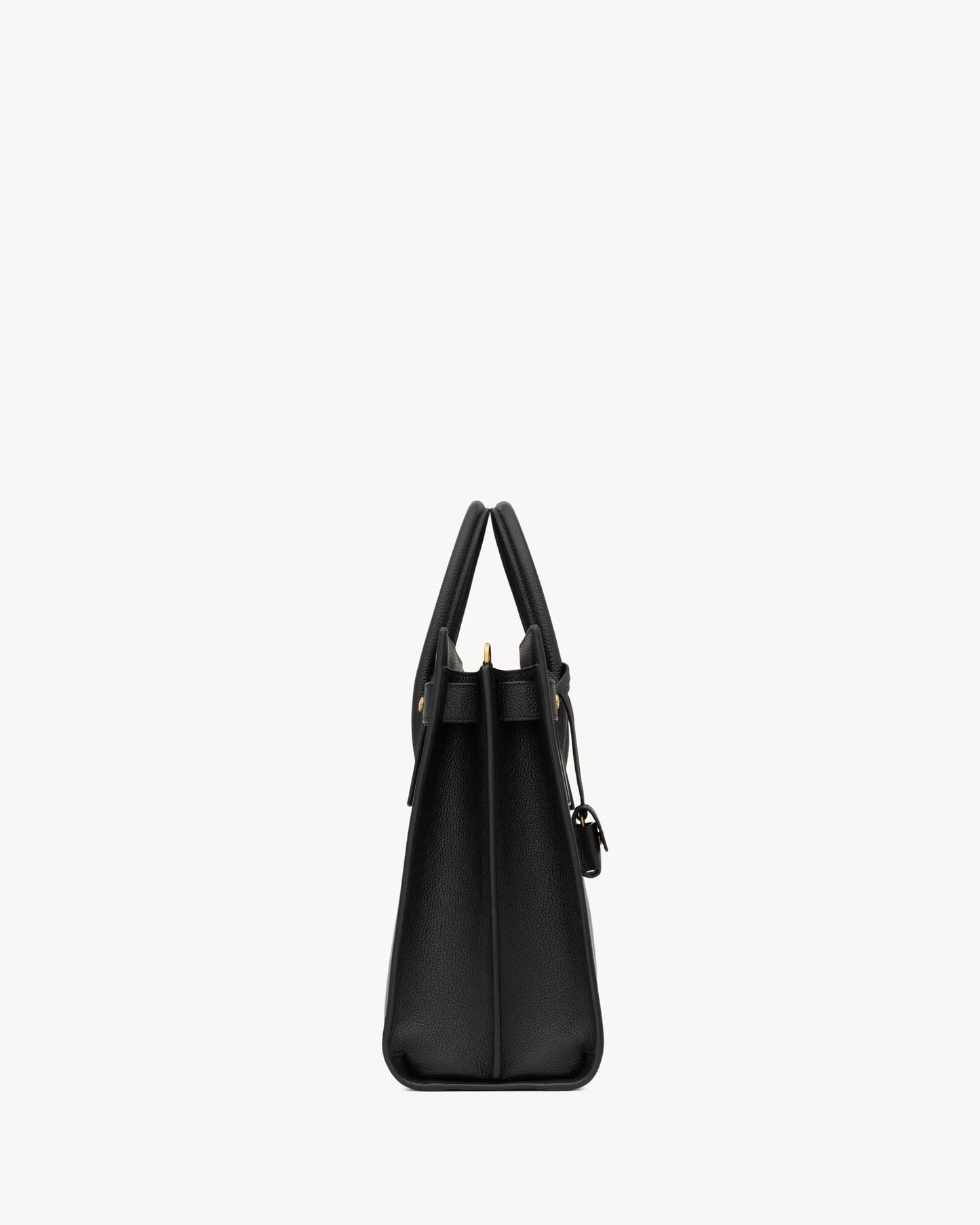YSL Sac de Jour thin large bag in grained leather