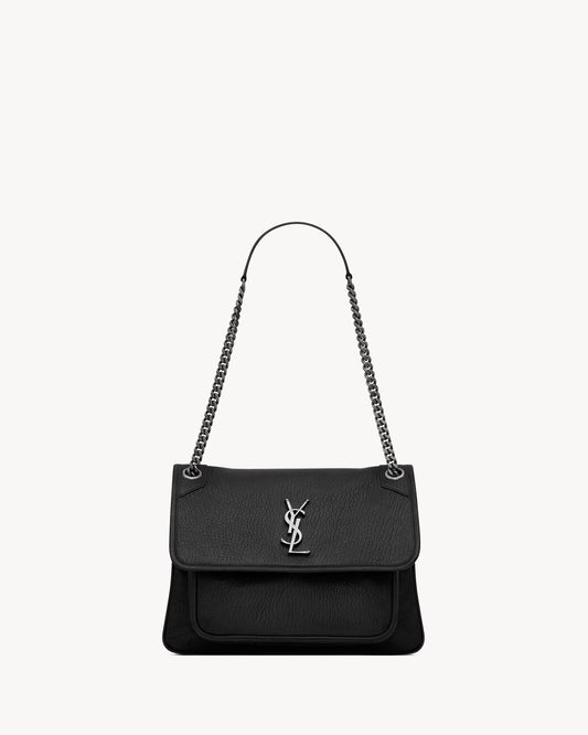 YSL niki MEDIUM in grained lambskin