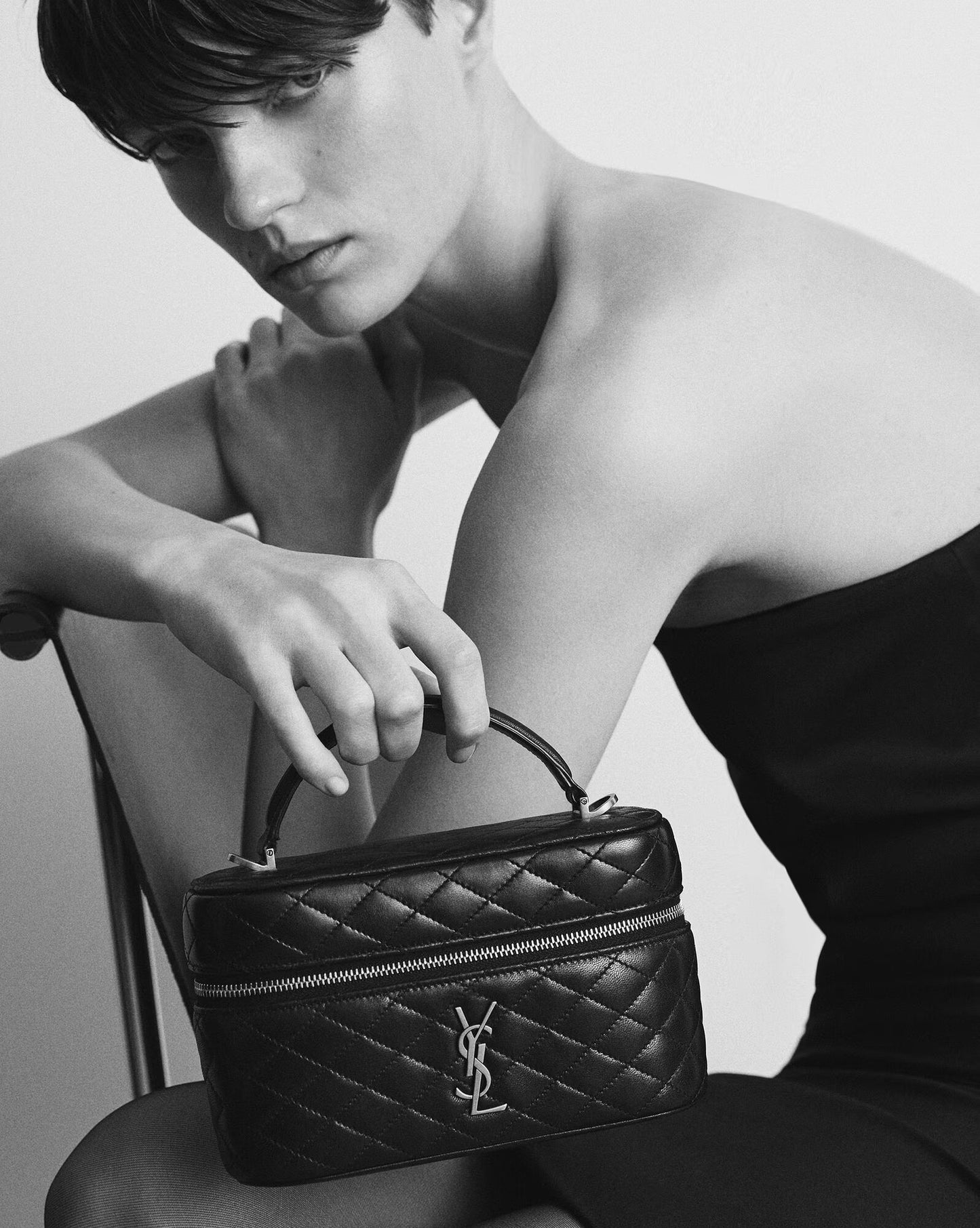 YSL GABY vanity in lambskin