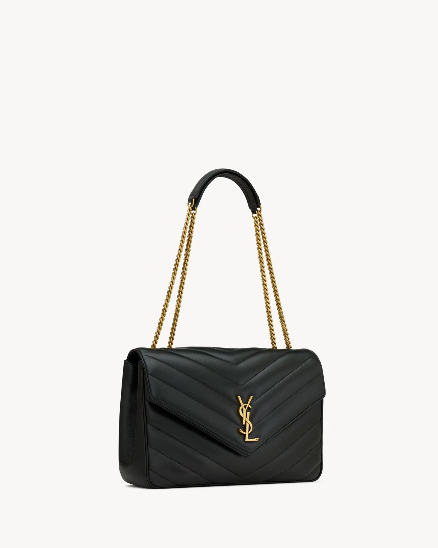 YSL LOULOU large in MATELASSÉ lambskin