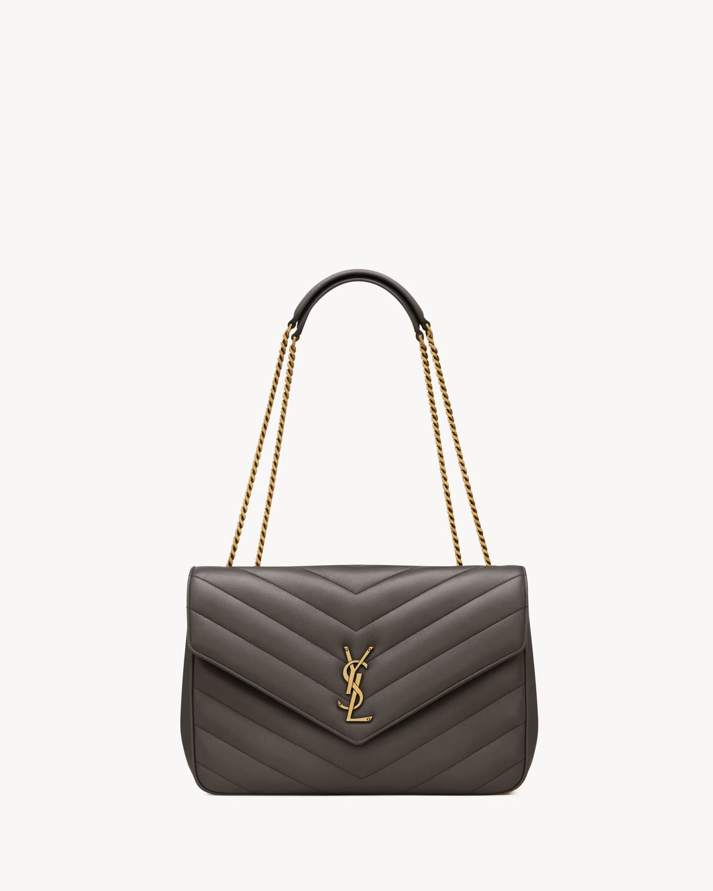 YSL LOULOU large in MATELASSÉ lambskin