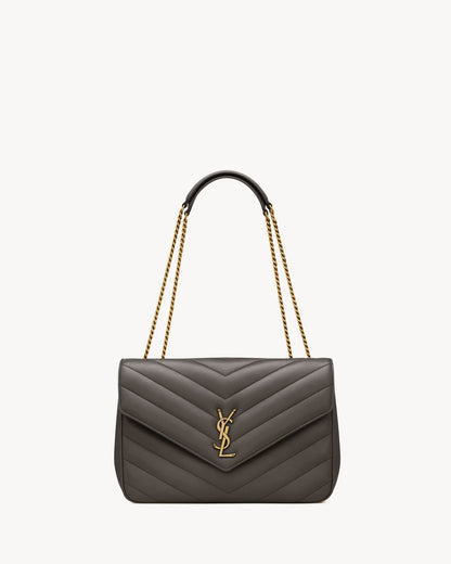 YSL LOULOU large in MATELASSÉ lambskin