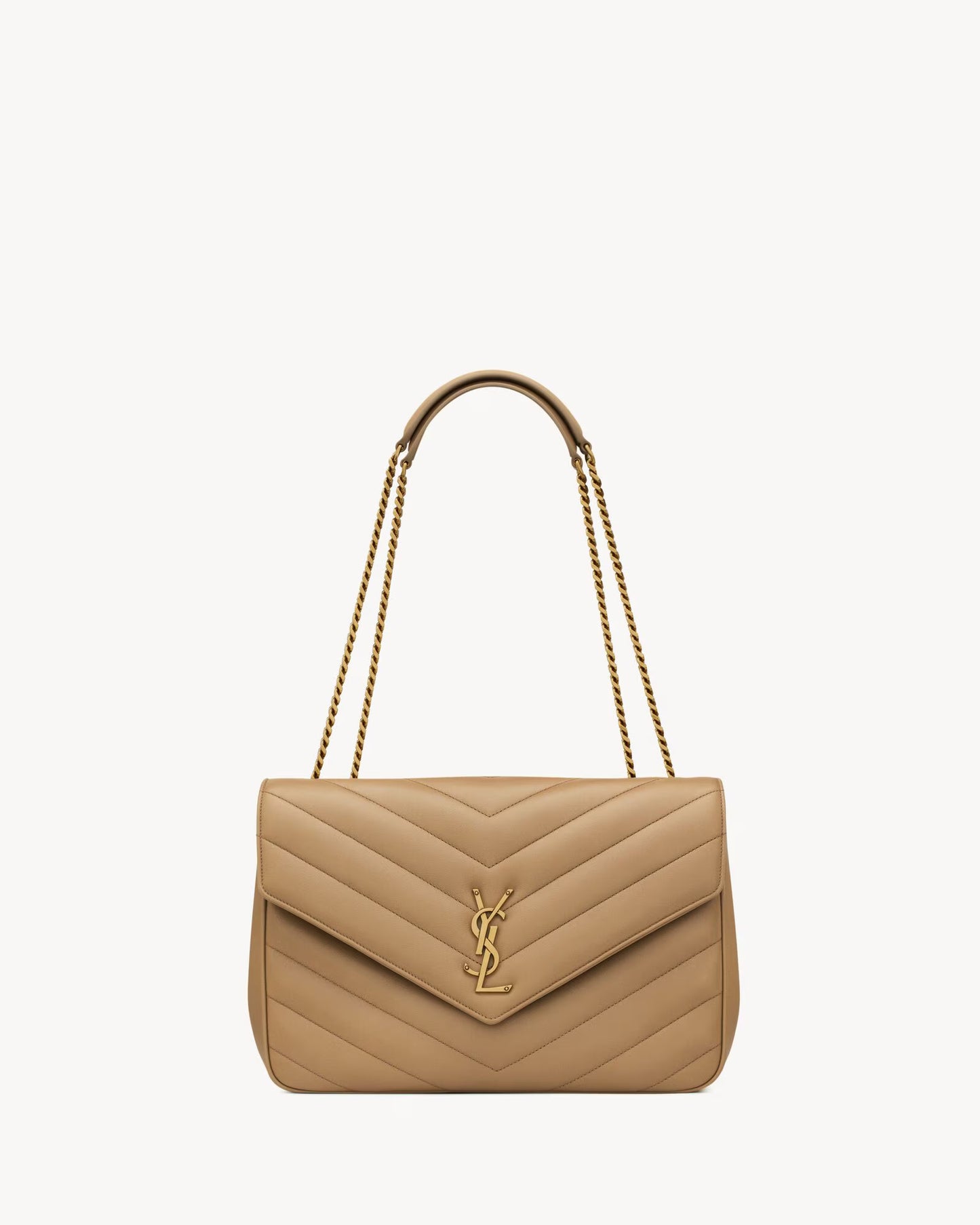 YSL LOULOU large in MATELASSÉ lambskin