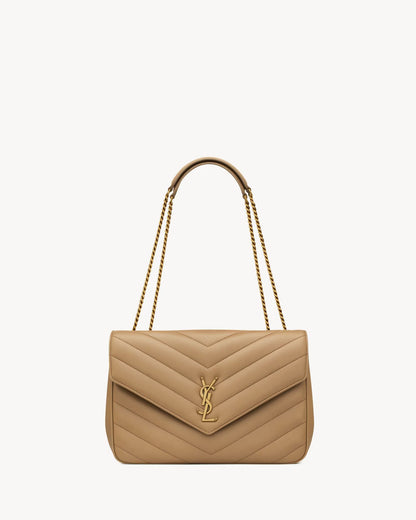 YSL LOULOU large in MATELASSÉ lambskin