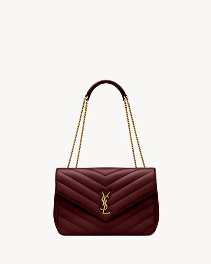 YSL LOULOU large in MATELASSÉ lambskin