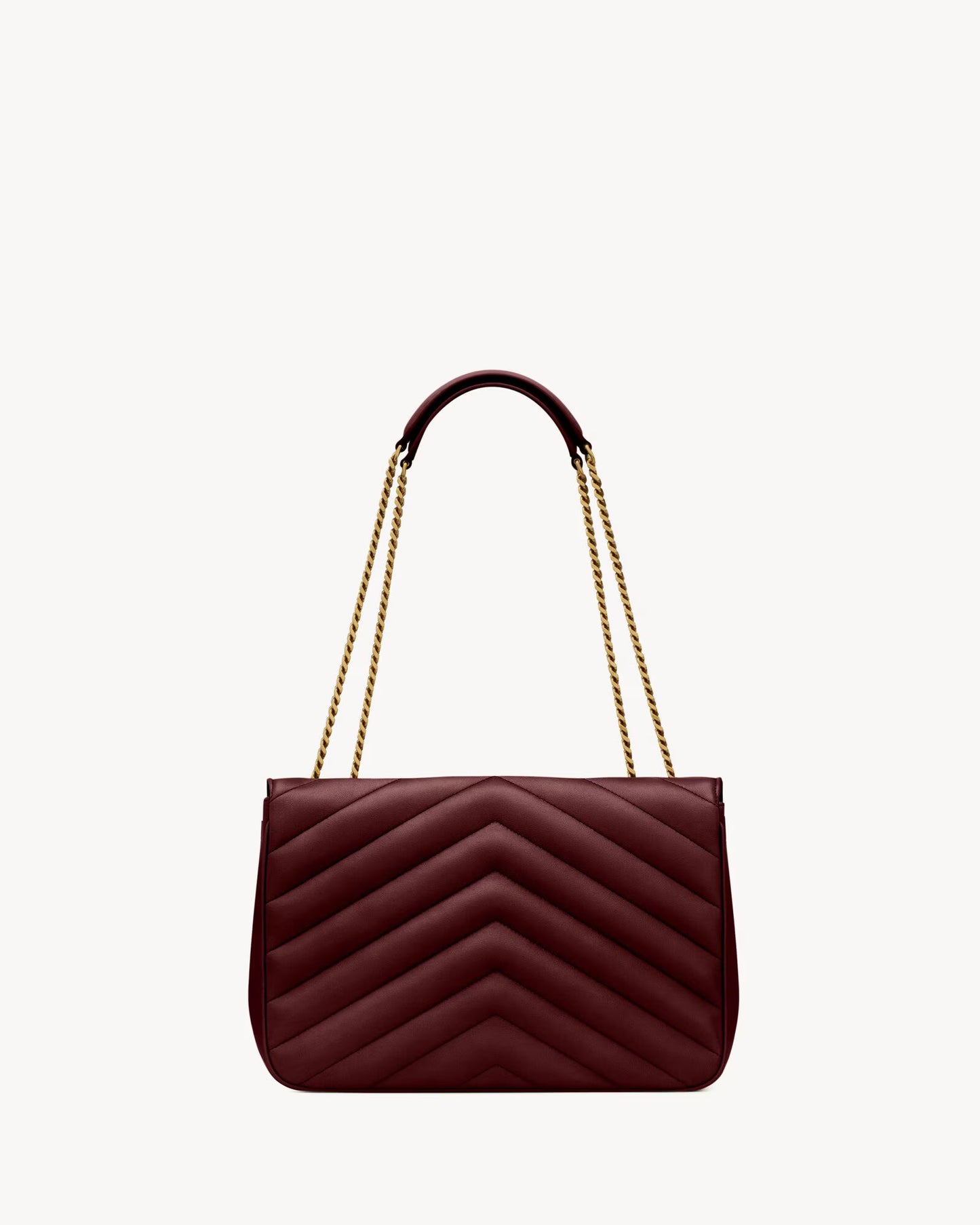 YSL LOULOU large in MATELASSÉ lambskin