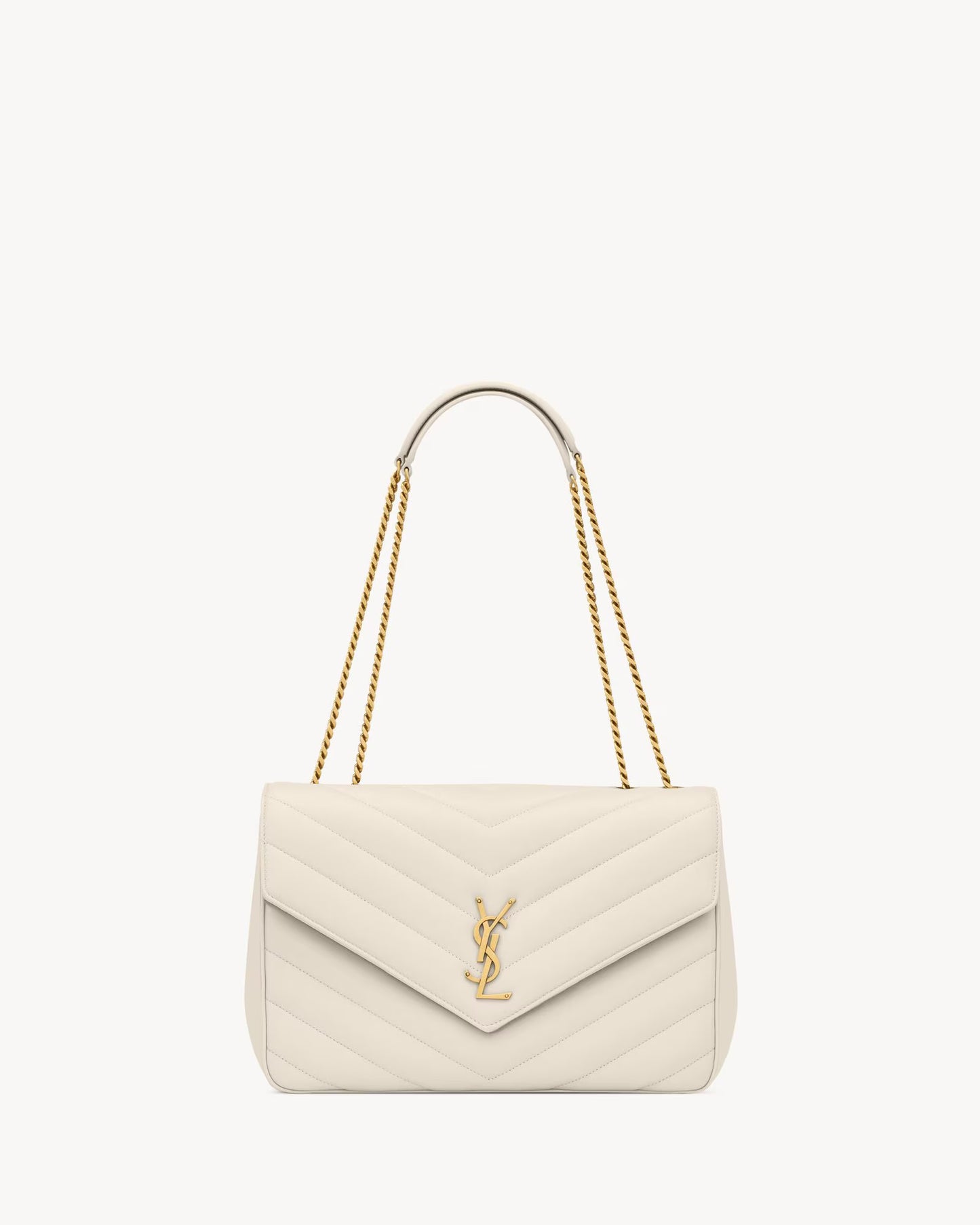 YSL LOULOU large in MATELASSÉ lambskin
